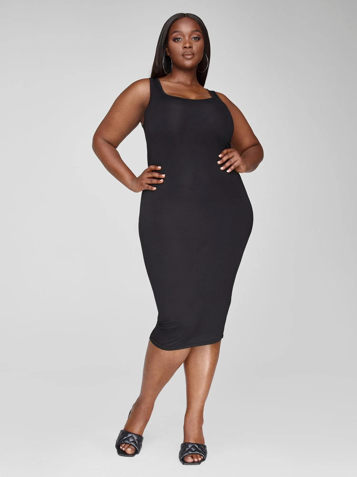Fashion To Figure - FTF Signature Sleeveless Everyday Midi