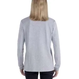 Female longsleeve Heather grey - 103401