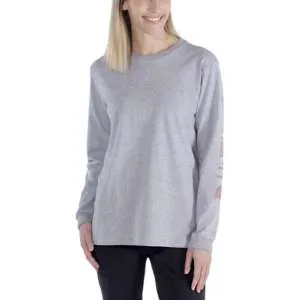 Female longsleeve Heather grey - 103401