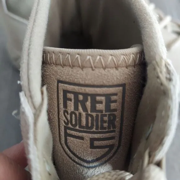 FREE SOLDIER Waterproof Hiking Work Boots Men's Tactical Boots 6 Inches Military