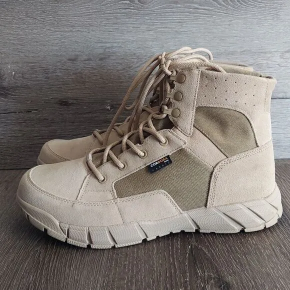 FREE SOLDIER Waterproof Hiking Work Boots Men's Tactical Boots 6 Inches Military