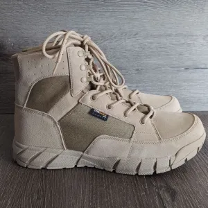 FREE SOLDIER Waterproof Hiking Work Boots Men's Tactical Boots 6 Inches Military