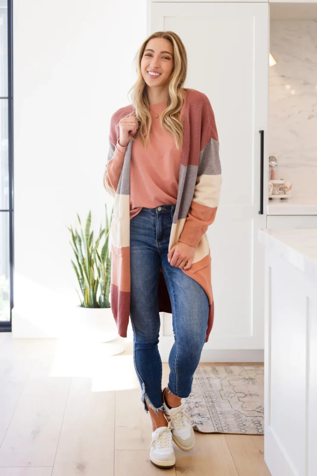 Fun Beginnings Raglan Top In Dusty Mauve