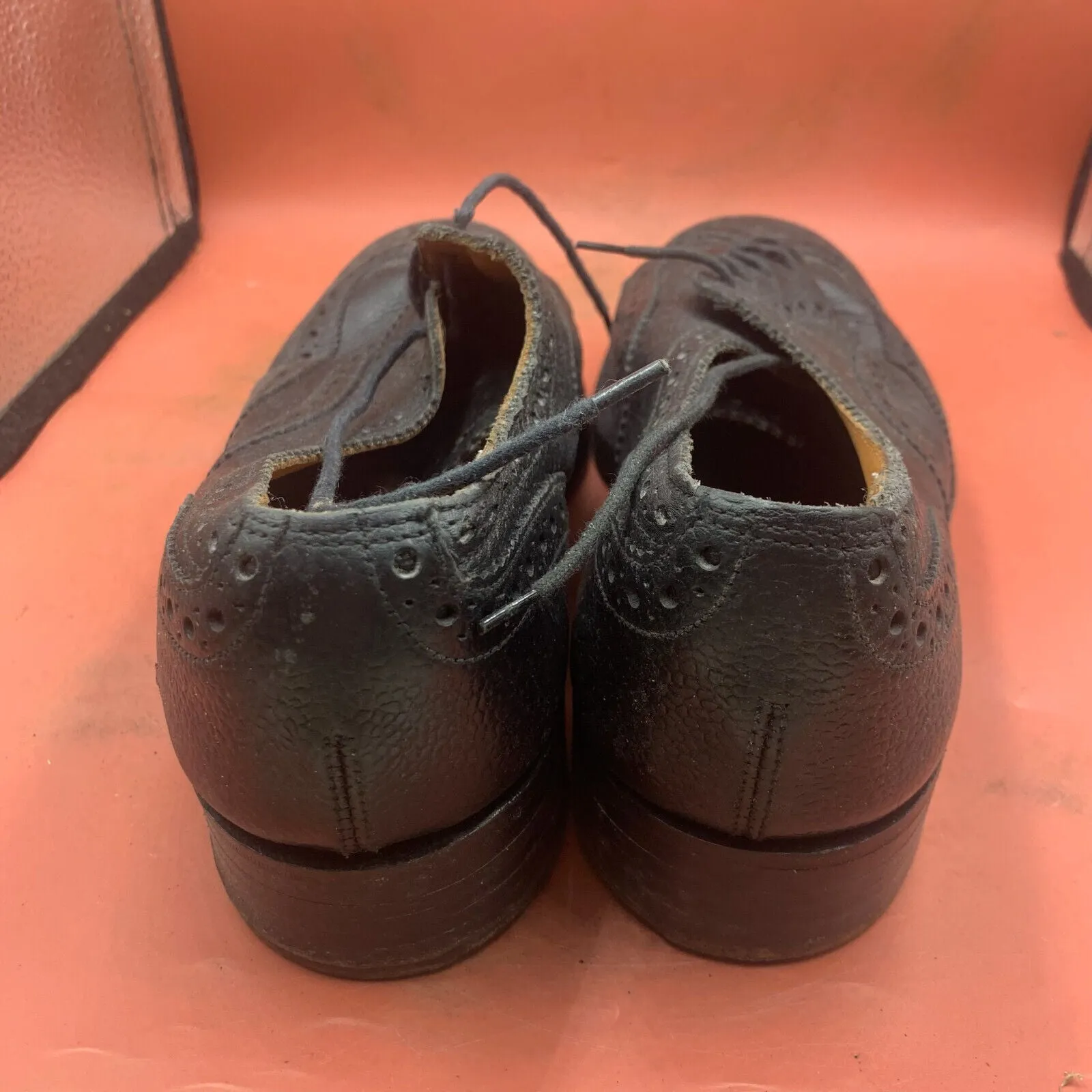Genuine British Army Scottish Highland Regiment Dress Shoes Brogues - Size UK 8M
