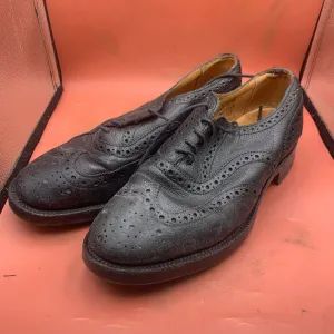 Genuine British Army Scottish Highland Regiment Dress Shoes Brogues - Size UK 8M
