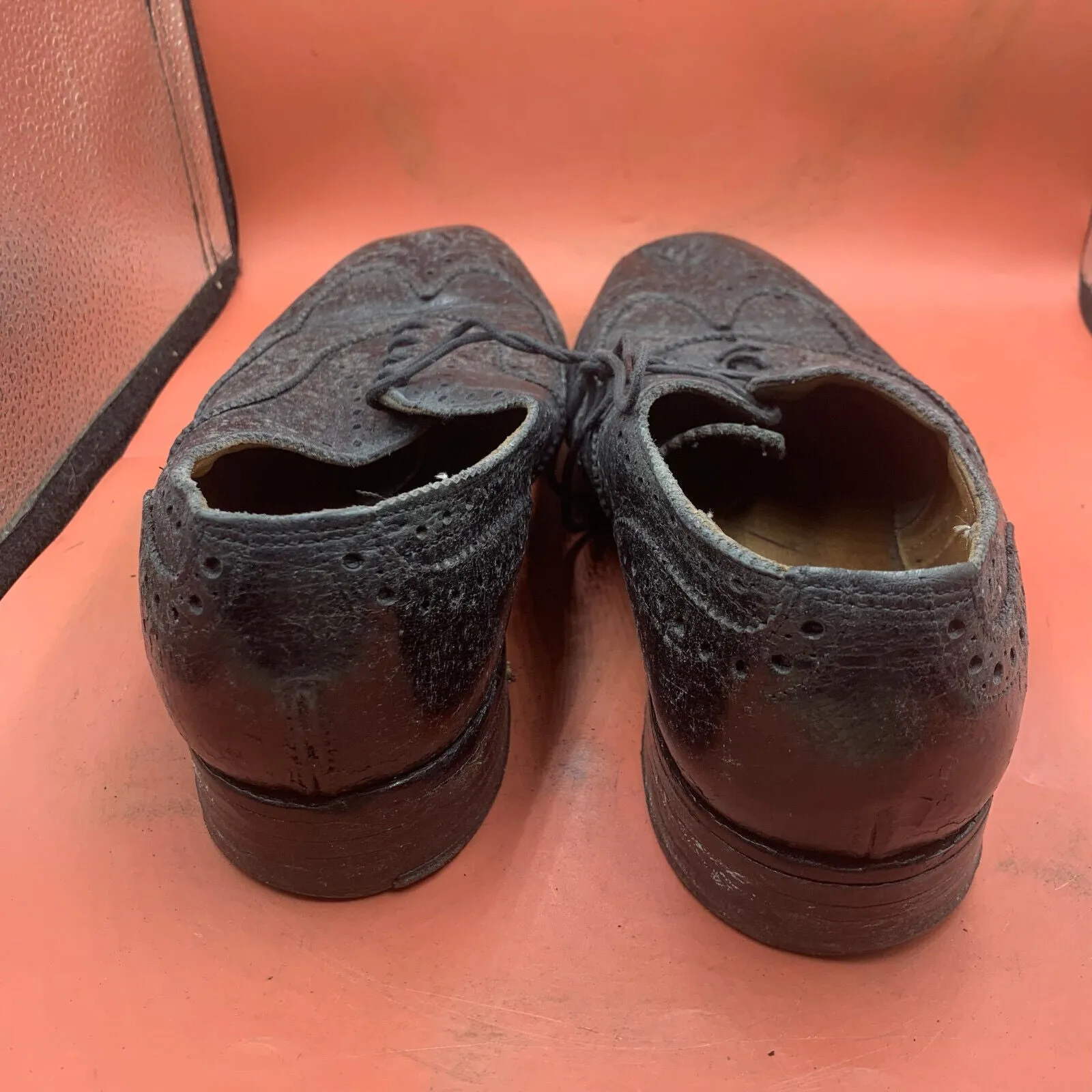 Genuine British Army Scottish Highland Regiment Dress Shoes Brogues - Size UK 9L