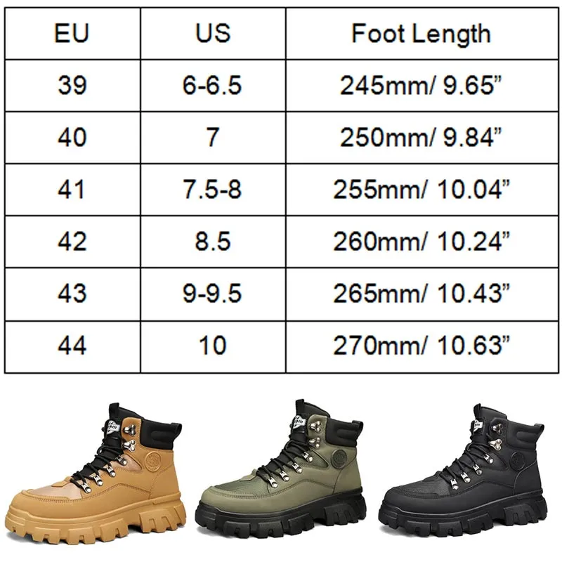 Great Gift! Men’s Breathable Casual Hiking Boots（50% OFF）