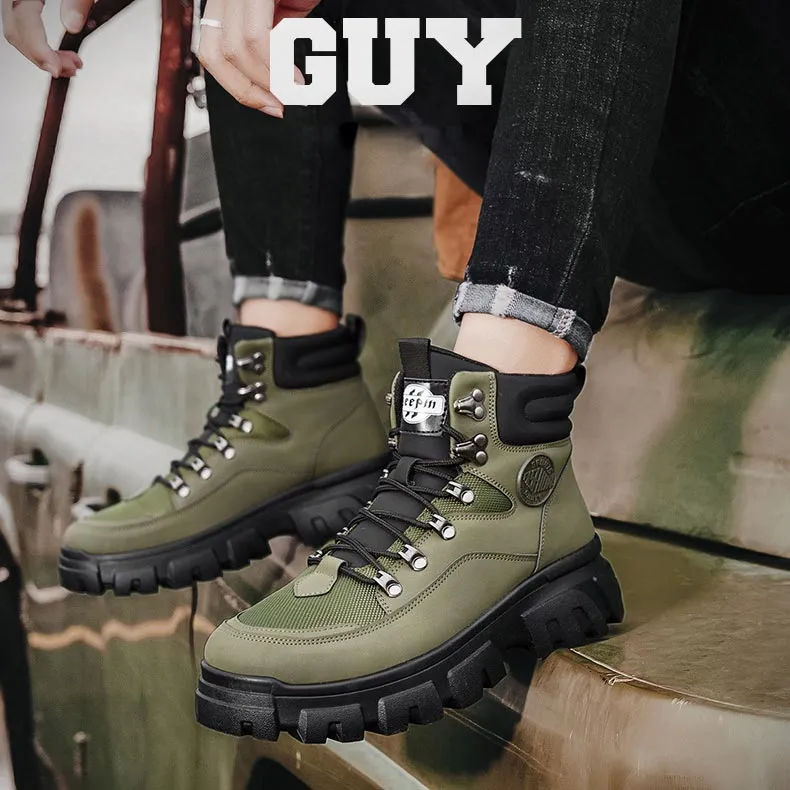 Great Gift! Men’s Breathable Casual Hiking Boots（50% OFF）
