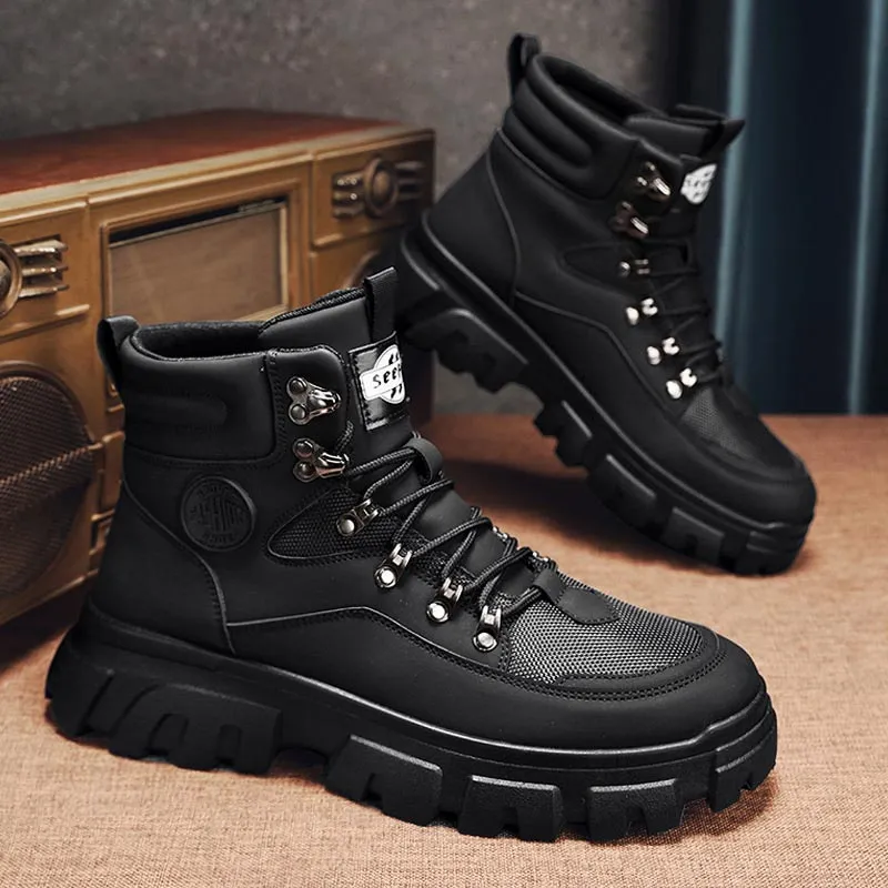 Great Gift! Men’s Breathable Casual Hiking Boots（50% OFF）