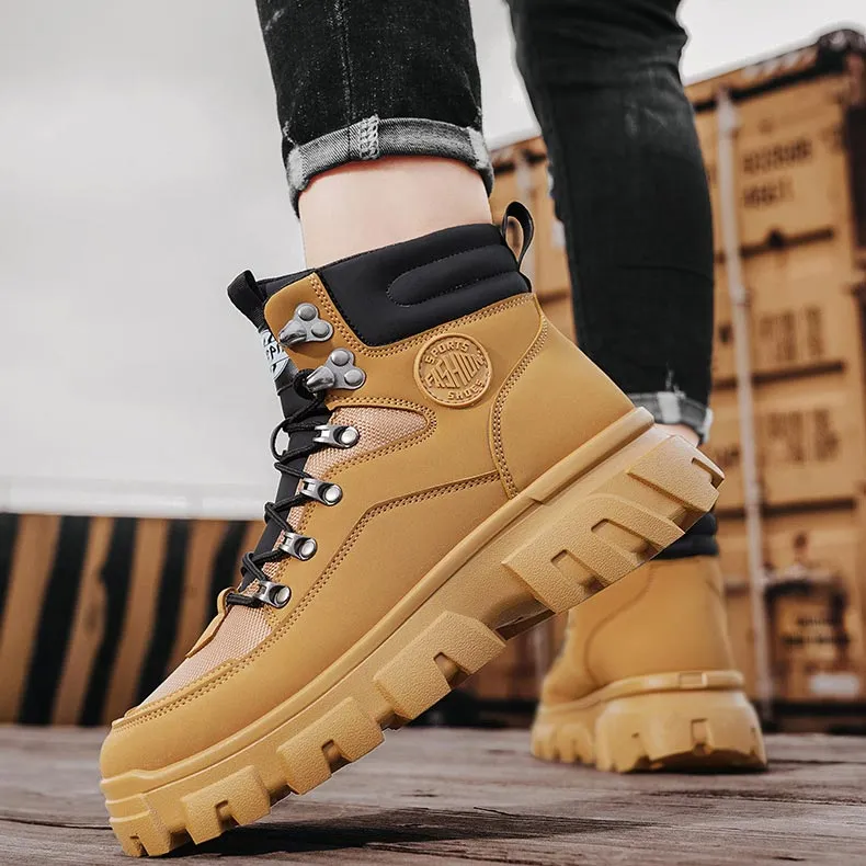 Great Gift! Men’s Breathable Casual Hiking Boots（50% OFF）