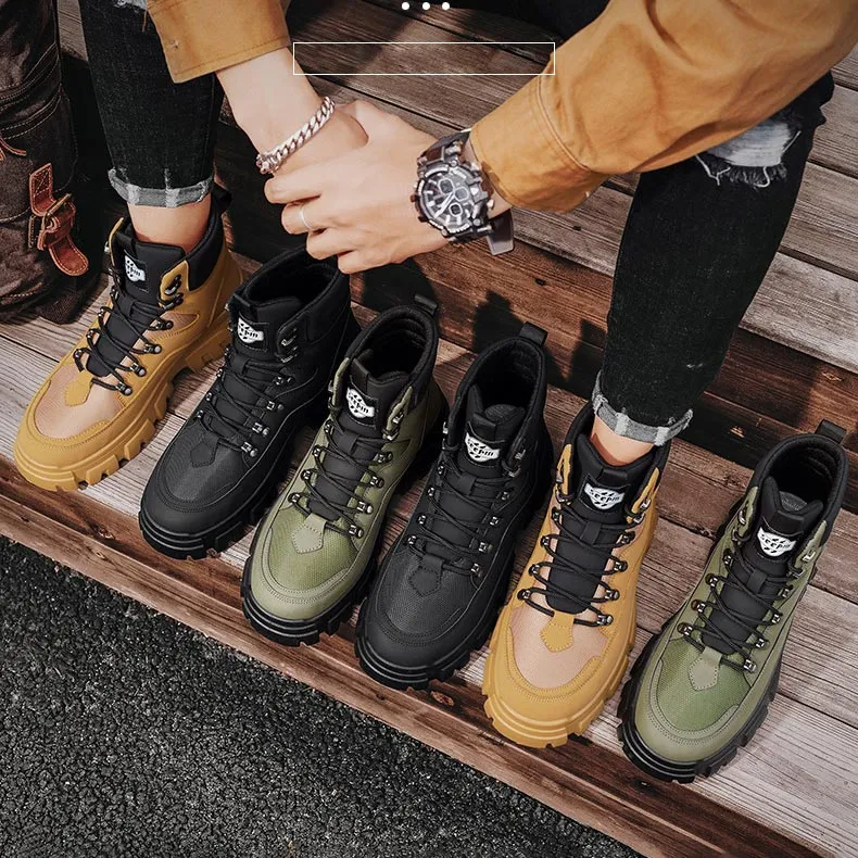 Great Gift! Men’s Breathable Casual Hiking Boots（50% OFF）