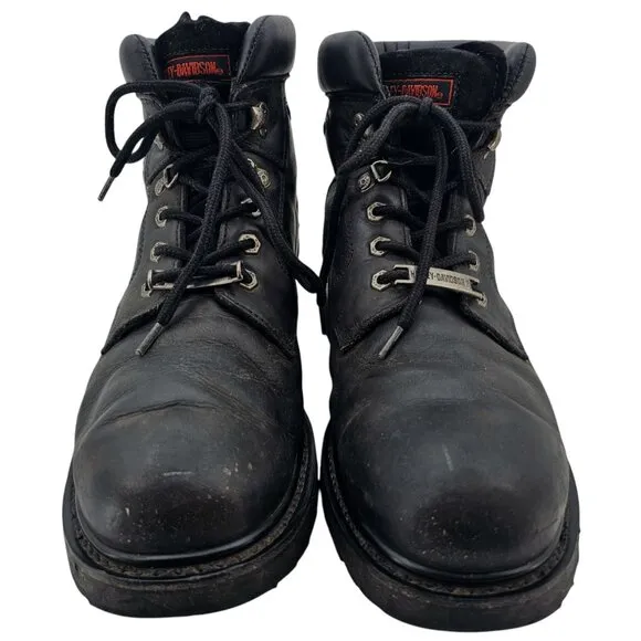 Harley-Davidson Mens 12 Wolverine Badlands 6 Inch Black Boots