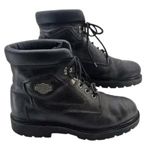 Harley-Davidson Mens 12 Wolverine Badlands 6 Inch Black Boots