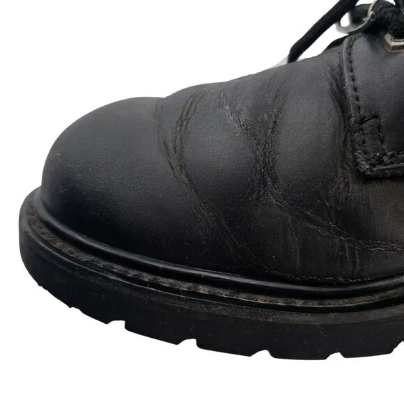 Harley-Davidson Mens 12 Wolverine Badlands 6 Inch Black Boots