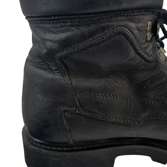Harley-Davidson Mens 12 Wolverine Badlands 6 Inch Black Boots