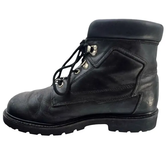 Harley-Davidson Mens 12 Wolverine Badlands 6 Inch Black Boots