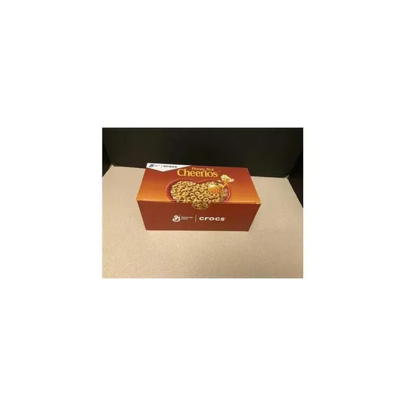 Honey Nut Cheerios x Crocs Limited Edition Toddler Size 4