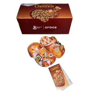 Honey Nut Cheerios x Crocs Limited Edition Toddler Size 4