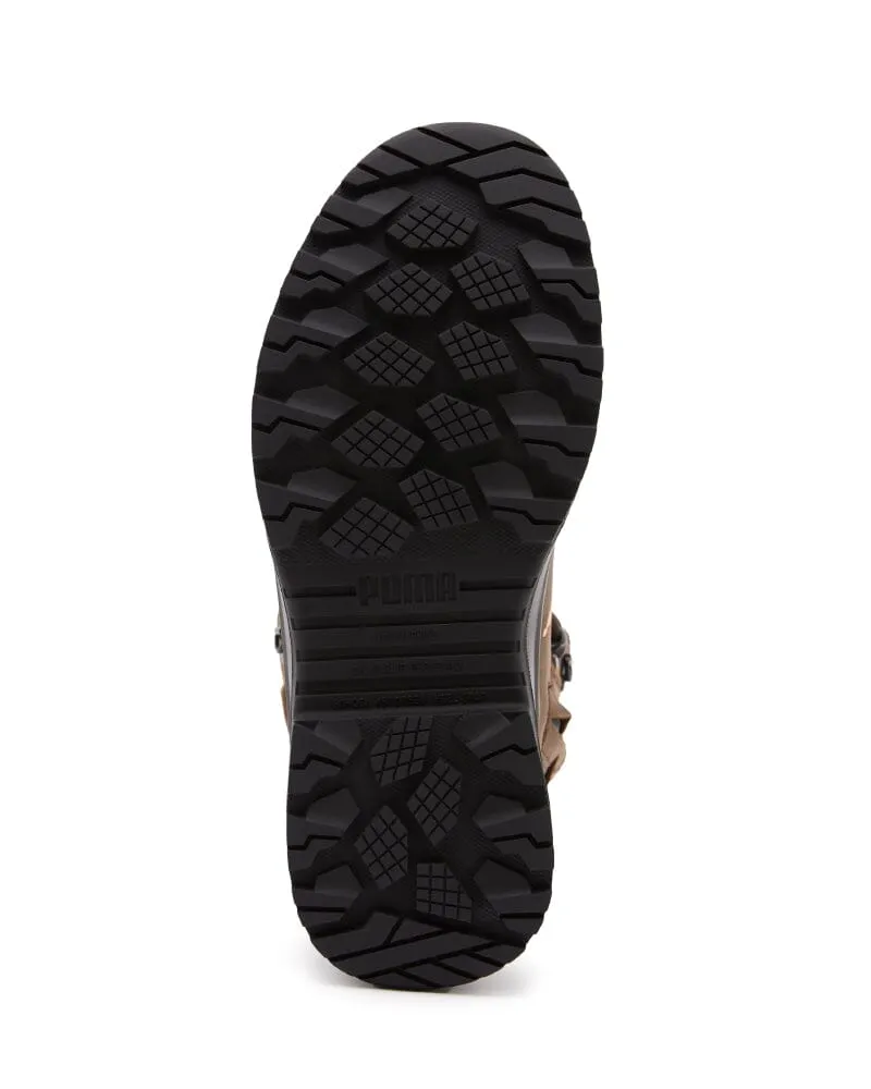 Iron Heavy Duty Mid Cut Safety Boot - Brown