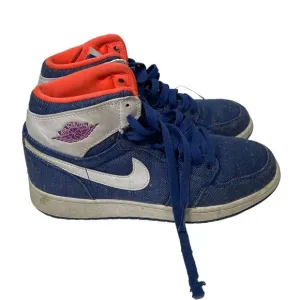 Jordan Blue &amp; Orange Athletic Sneakers