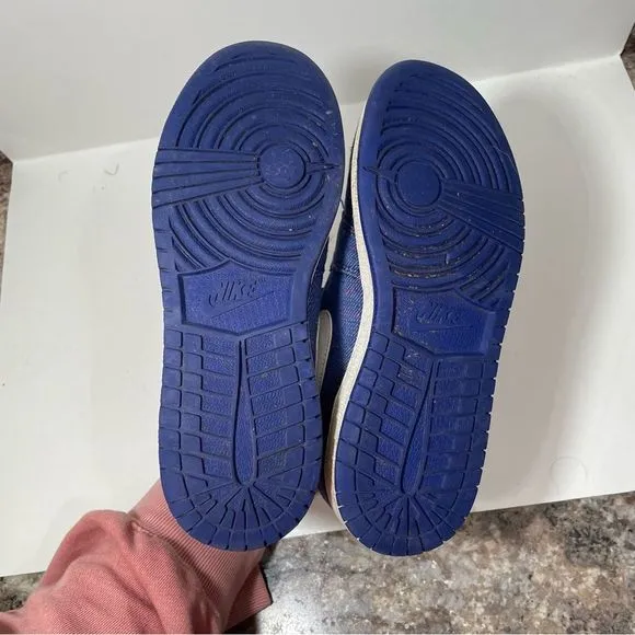 Jordan Blue &amp; Orange Athletic Sneakers