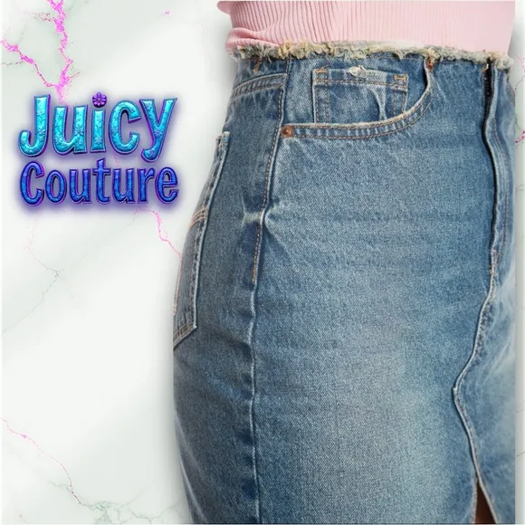 Juicy Couture Skirt Denim NWT