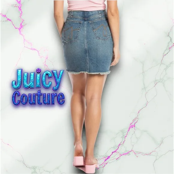 Juicy Couture Skirt Denim NWT