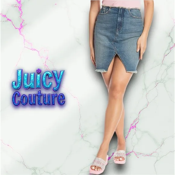 Juicy Couture Skirt Denim NWT