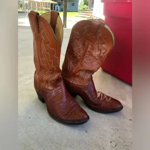 Justin 8303 Exotic Lizard Boots