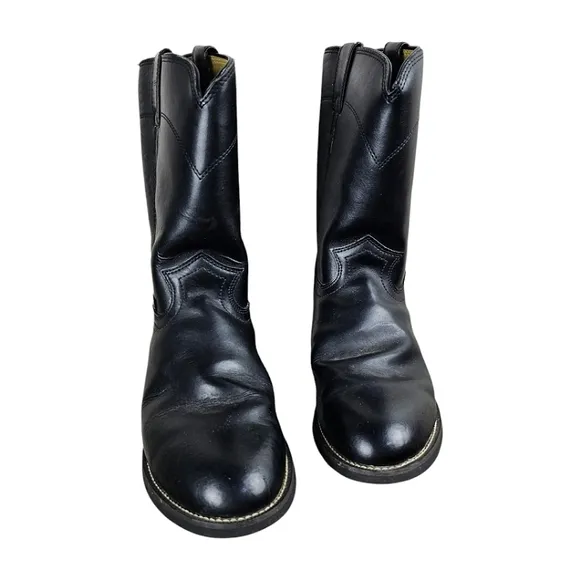 Justin Boots Basics Roper Boots Size 10 EE