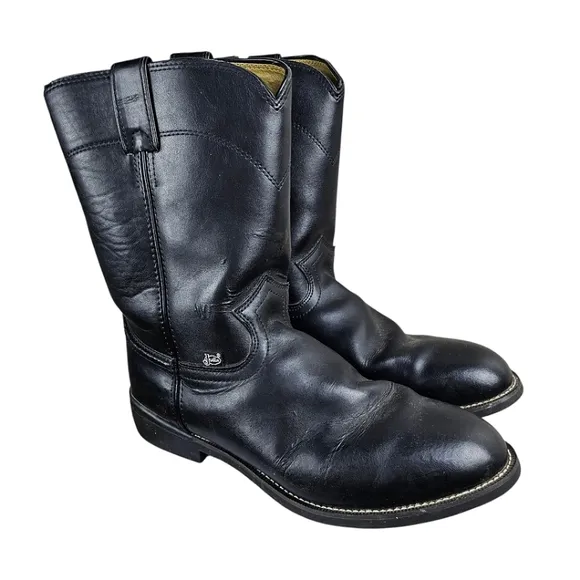 Justin Boots Basics Roper Boots Size 10 EE