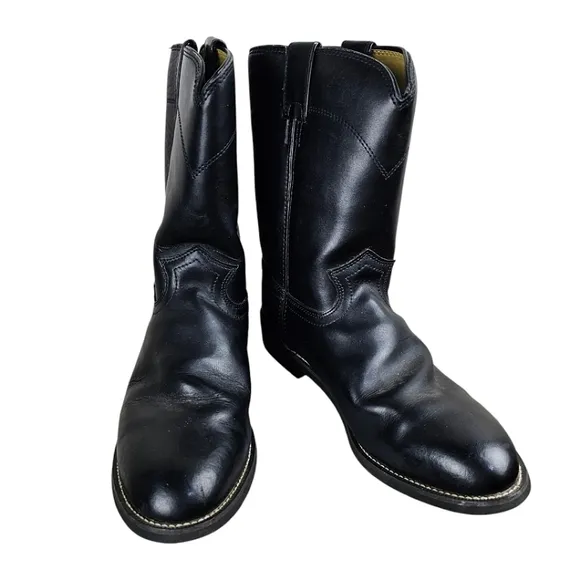 Justin Boots Basics Roper Boots Size 10 EE