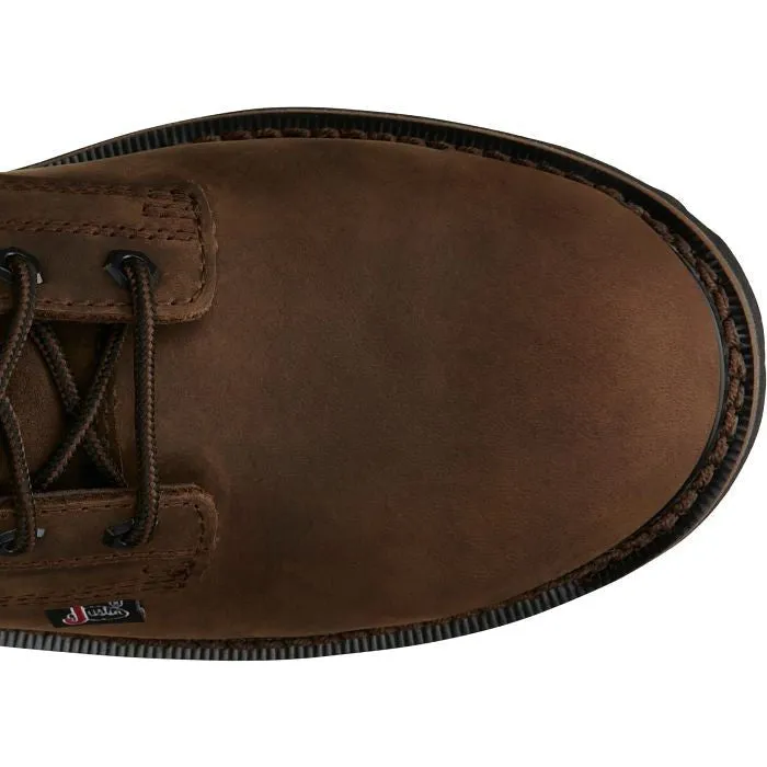 Justin Men's Drywall 8" Steel Toe WP Western Work Boot -Brown- SE961