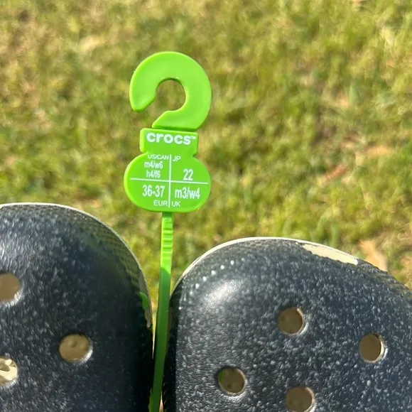 Kids Black and White CROCS