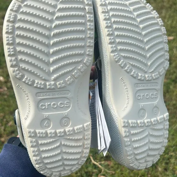 Kids Black and White CROCS