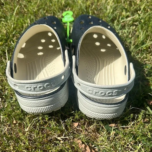 Kids Black and White CROCS