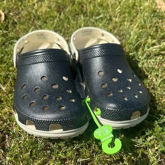 Kids Black and White CROCS