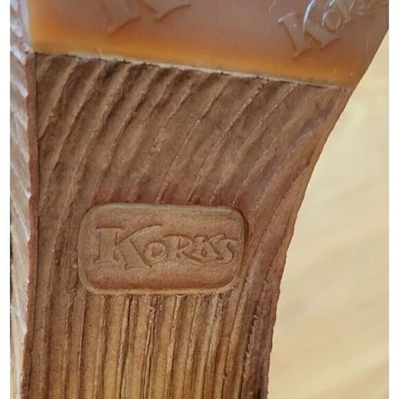 Korks By Kork-Ease Tina Clogs Mule Tan Womens Slip On Shoe  Size 9