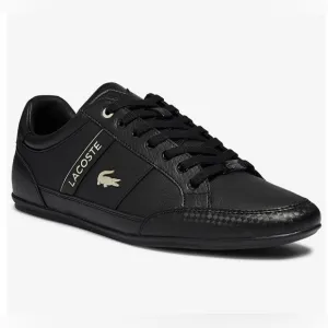 LACOSTE MENS CHAYMON Black Sneakers