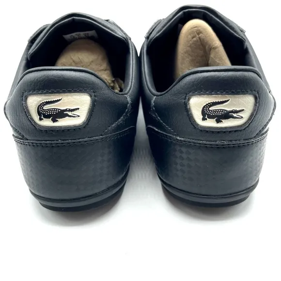 LACOSTE MENS CHAYMON Black Sneakers