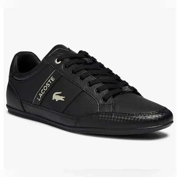 LACOSTE MENS CHAYMON Black Sneakers