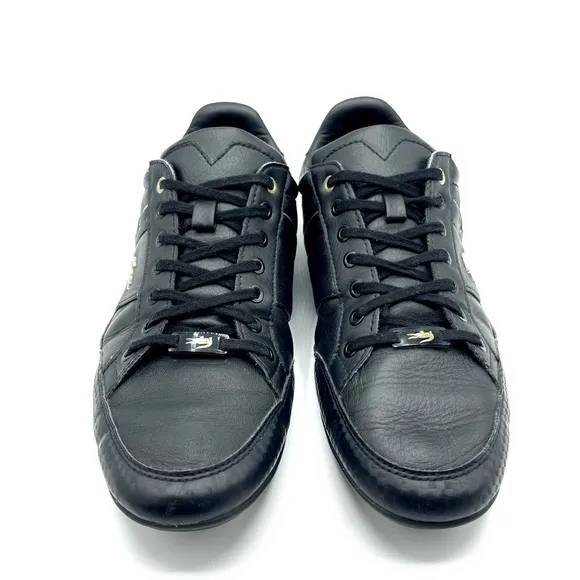 LACOSTE MENS CHAYMON Black Sneakers