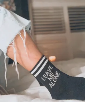 Leave Me Alone Cotton Socks