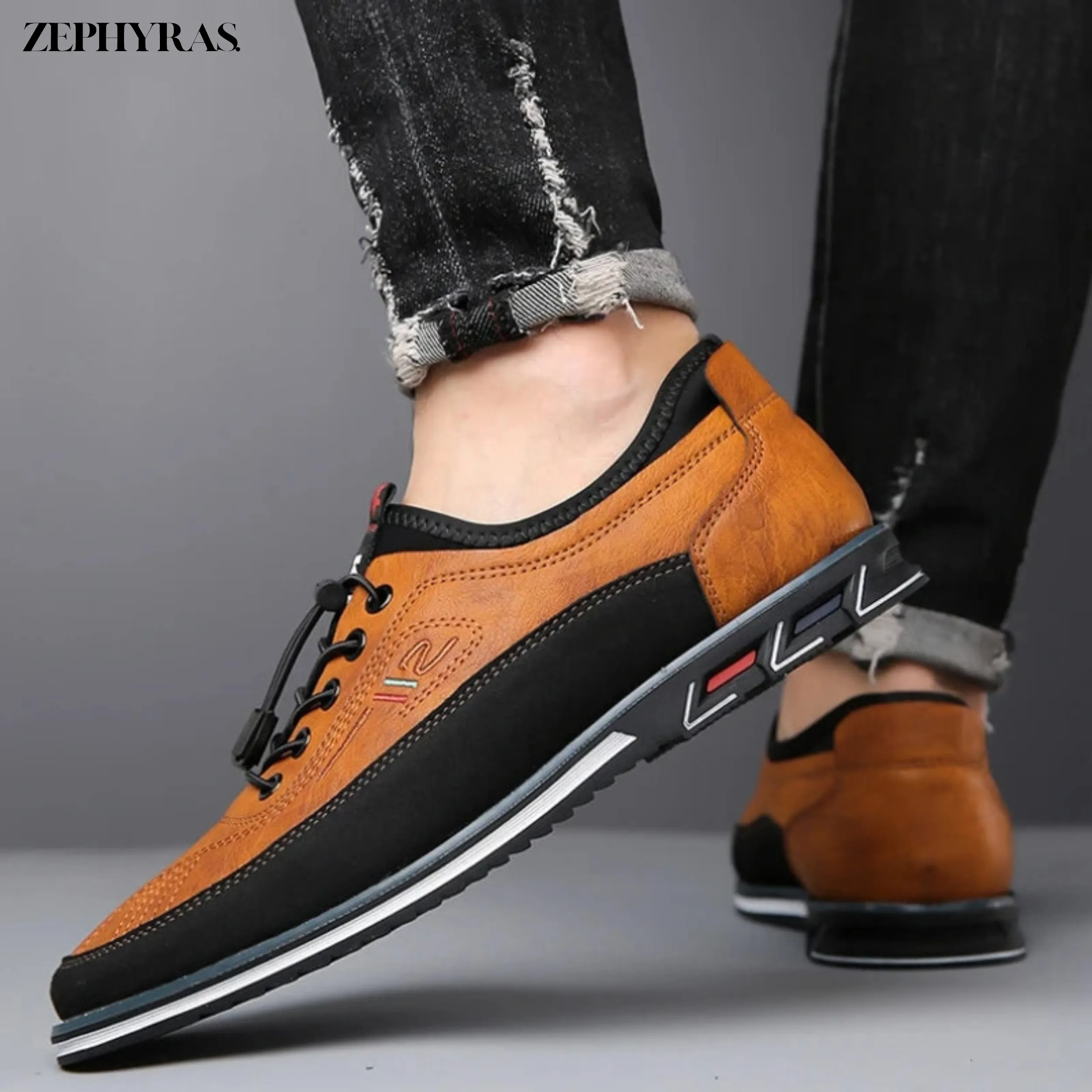 Loafer Max™ | Men's Genuine Leather Slip-On Loafers | Casual Dress Shoes, Comfortable Fit, Durable Construction