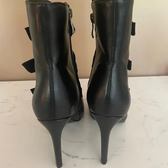 London Rag Black Short Boots