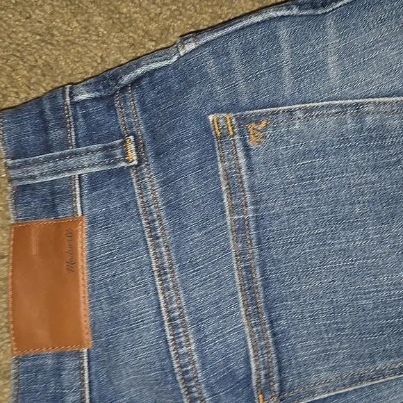 MADEWELL blue Skinny Jeans 25p Distressed Rips Length casual rise