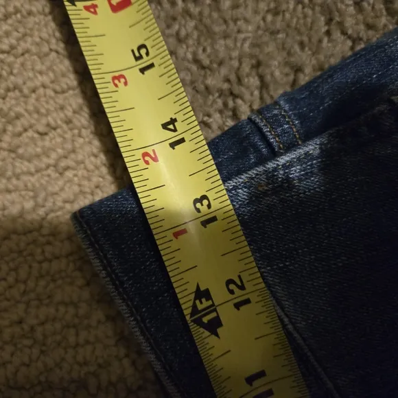 MADEWELL blue Skinny Jeans 25p Distressed Rips Length casual rise