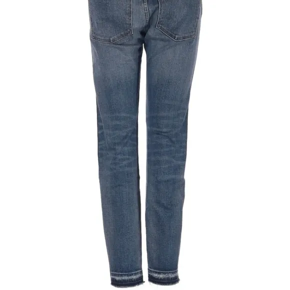 MADEWELL blue Skinny Jeans 25p Distressed Rips Length casual rise