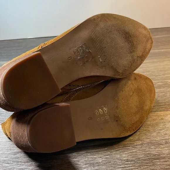 Madewell woman’s leather boots size 6 (a212)