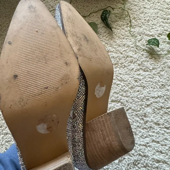 MATISSE Harlow Rhinestone Snip Toe Boots Size 8.5